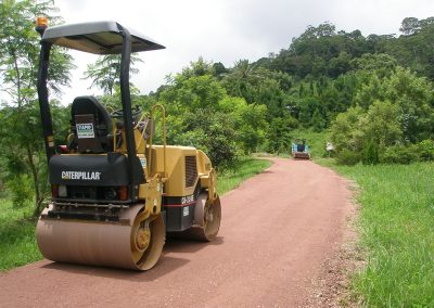 Driveway construction